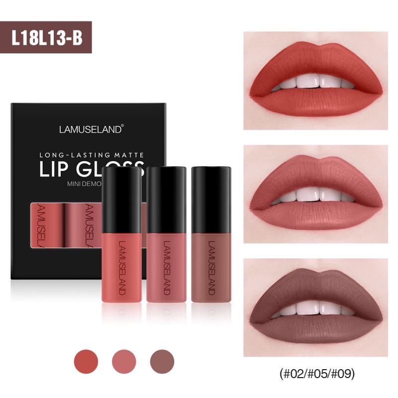 3pcs Or 1pc 3.5g Sample! Matte Liquid Lip Gloss Set Sexy Matte Liquid