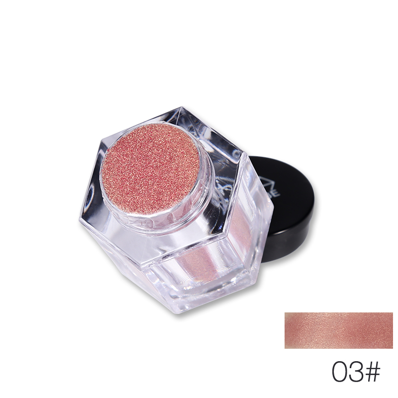 1pc Pearl Diamond Glitter Eye Shadow Powder Shinny Makeup Easy to Wear